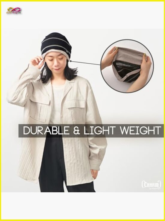 Slouchy Linen Beanie Hat Lightweight Knit Hat Baggy Summer Beanie Unisex main image 4
